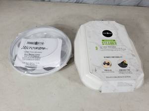 lot 61 image: New Nordic Ware Microwave Set and More