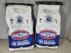 lot 68 image: 2 New Bags Kingsford Charcoal - 16 lbs each