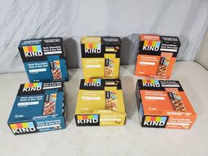 lot 100 image: 6 New Boxes of Kind Bars