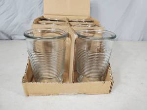lot 104 image: Set of 6 New Anchor Hocking 16 oz Thick Glasses