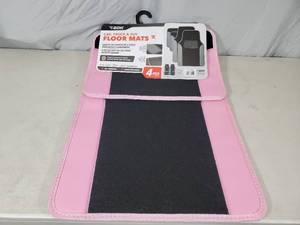 lot 122 image: New 4 Piece Car, Truck, SUV Floor Mat Set