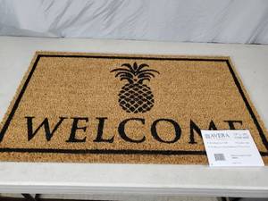lot 142 image: New Outdoor Welcome Mat