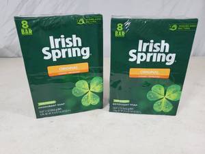 lot 173 image: 16 New Bars of Irish Spring Soap
