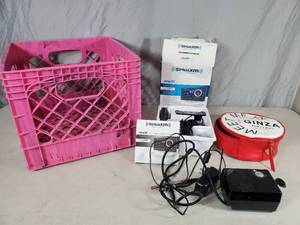 lot 178 image: SiriusXM Onyx Plus, Luminess Air Makeup Gun, and More