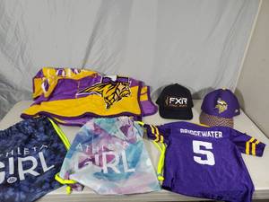 lot 184 image: Minnesota Vikings FXR, Athleta and More