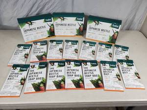 lot 211 image: New Japanese Beetle Traps with Extra Bags and Bait