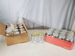 lot 231 image: 26 New Canning Jars with Lids