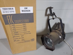 lot 22A image: New ETC 26 Degree Stage Spotlight with Colorframe