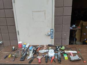 lot 10 image: Rotary Tool and Fishing Bundle-Kawasaki Rotary Tool Daiwa Fishing reel  and more