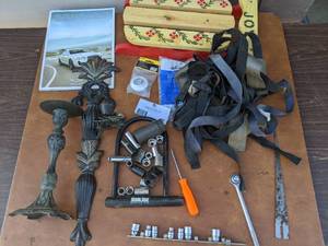 lot 56 image: Velcro Strapping, Tools, and More Bundle