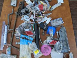 lot 61 image: Rulers, Safety Glasses, Guards, Electrical Supplies and More Bundle
