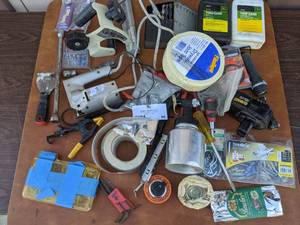 lot 66 image: Fasteners, Lawn care, Power Tools and More Bundle