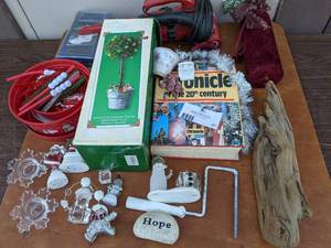 lot 77 image: Christmas Decor and More Bundle