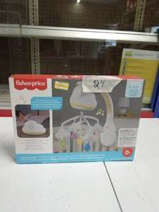 lot 24 image: Fisher-Price Calming Clouds Mobile & Soother