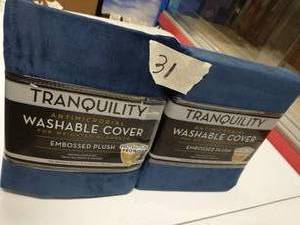 lot 31 image: 2 Washable Cover for Weighted Blanket - Tranquility