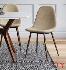 lot 78 image: 2pc Copley Upholstered Dining Chair - Project 62