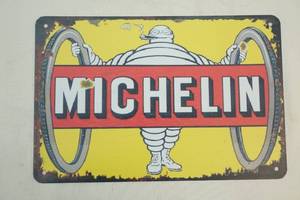 Metal sign