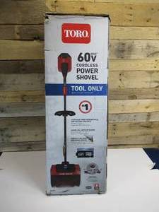 lot 2 image: Toro 12 in. 60-Volt Battery Cordless Electric Snow Shovel (Bare Tool)