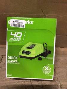 GMAX 40-Volt Lithium-Ion Battery Charger by Greenworks Customer Returns See Pictures