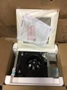 WhisperValue DC Pick-A-Flow 50, 80, or 100 CFM Ceiling or Wall, Very Low Profile Exhaust Fan with Condensation Sensor by Panasonic Customer Return See Pictures