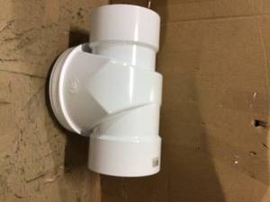 6 in. PVC Backwater Valve by Oatey Customer Returns See Pictures