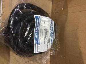 24 ft. Poly Universal Discharge Sump Pump Hose Kit by Superior Pump Customer Returns See Pictures