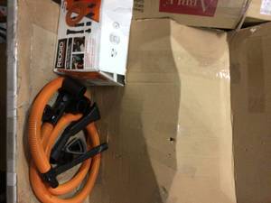 Ridgid 1-14 in. Premium Car Cleaning Accessory Kit for RIDGID WetDry Shop Vacuums open box customer returns see pictures