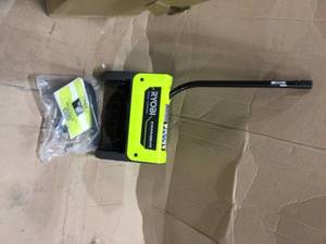 Ryobi 40V Expand-It 12 in. Cordless Battery Attachment Capable Snow Shovel tool only not used see pictures