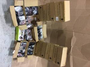 Lot of assorted Caster Kit for Ready-to-Assemble Steel Garage Base Cabinets not used see pictures