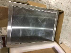 Sunstone Classic Series 17 in. x 24 in. 304 Stainless Steel Vertical Access Door not used