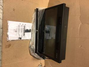 23.6-in Black Electric Fireplace Insert not used