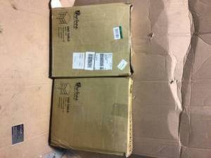 lot of 2 Home Living Espresso Storage End Table
