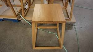 8 Tables On A Pellet--Solid White Oak With A Clear Finish