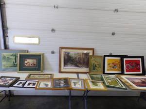 lot 70 image: Huge Art Work Lot
