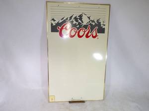 lot 76 image: Vintage Coors Dry Erase Board