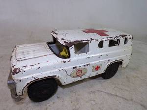 lot 99 image: Marusan Tin Bulldog Toy Ambulance