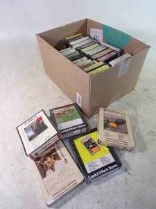 lot 114 image: Lot of 30 Sealed Vintage 8 Track Tapes Blondie, Beach Boys, Kansas and More