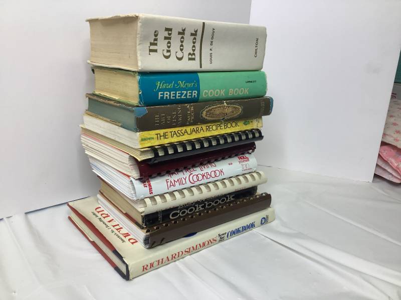 Assortment of Cookbooks