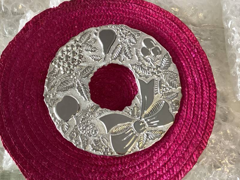 8 Silver Plated Hot Plates