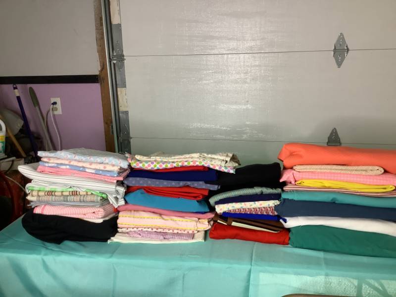Huge Lot of Miscellanous Fabrics