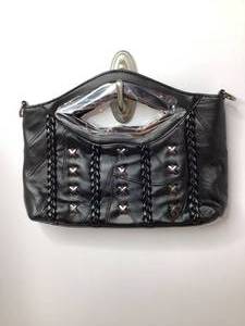 Womens Clutch Handbag With Metal Details