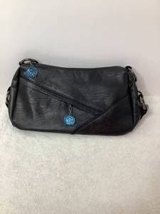 Womens Leather Cross-body - Black