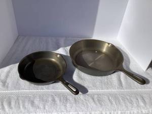 Two Castiron Skillets - Clean