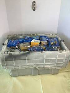 #4 Bin of Assorted Light Bulbs