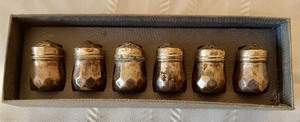 lot 79 image: Sterling Silver Salt and Pepper Shakers