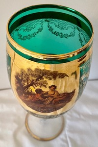 lot 88 image: Large Scenic Goblet