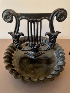 lot 75 image: Cast Iron Boot Scraper and Shoe Stand