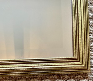 lot 67 image: Gold Framed Mirror
