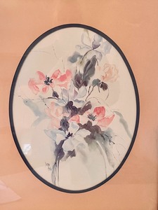 lot 40 image: Vintage Art Print