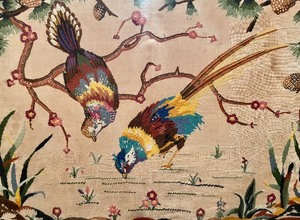 lot 92 image: Hand Stitched Art